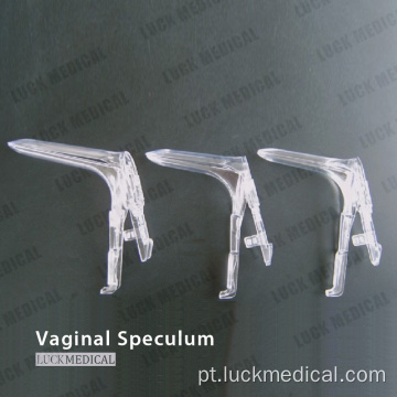 Especulum vaginal estéril descartável